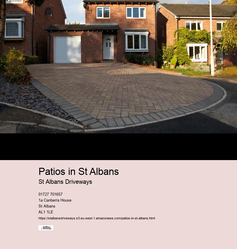 Patios in St Albans