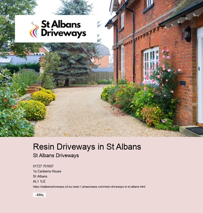 Resin Driveways in St Albans