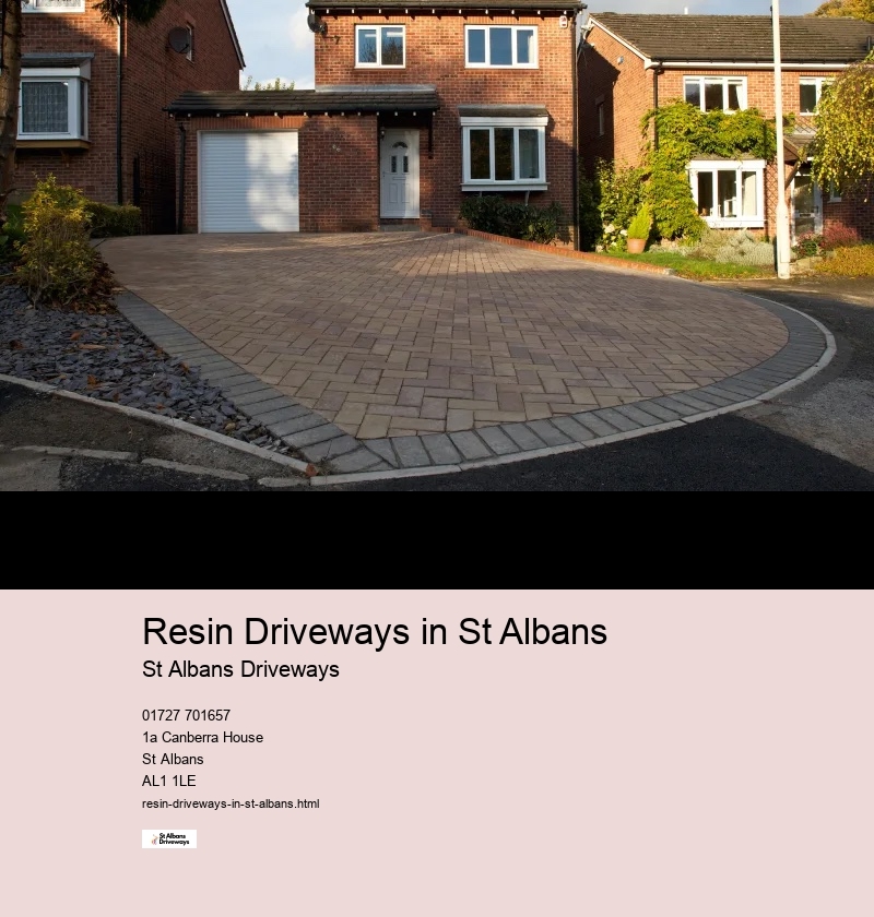 How St Albans residents rely on us for their driveway needs.