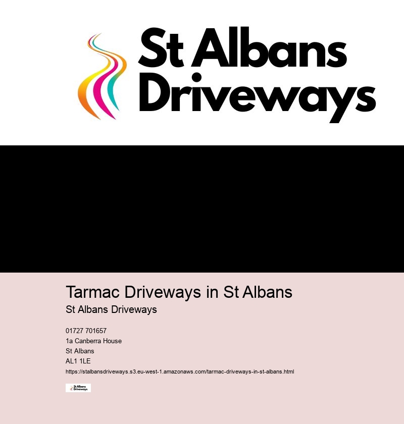 Tarmac Driveways in St Albans